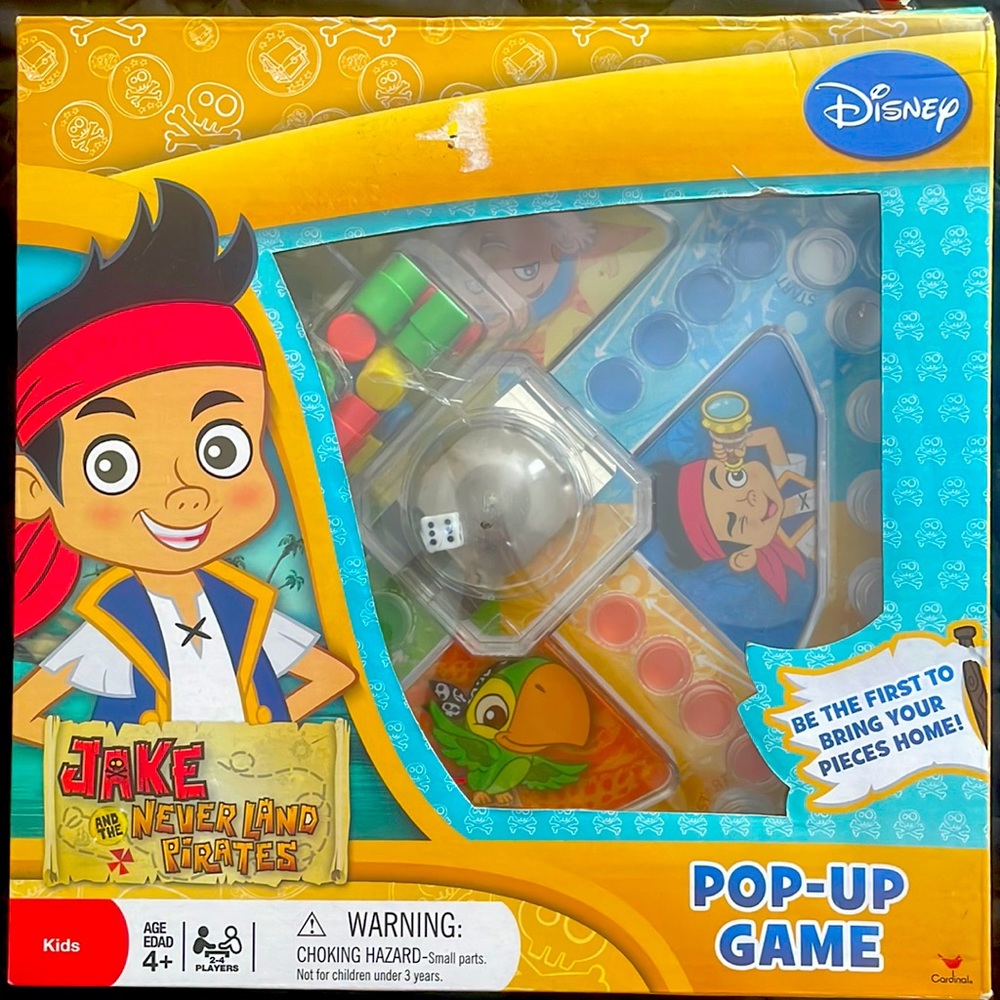 Jake and the Neverland Pirates Pop-Up Game